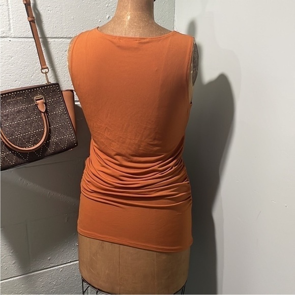 size XL Zenana camel color tank top that turns into a dress - Picture 4 of 4